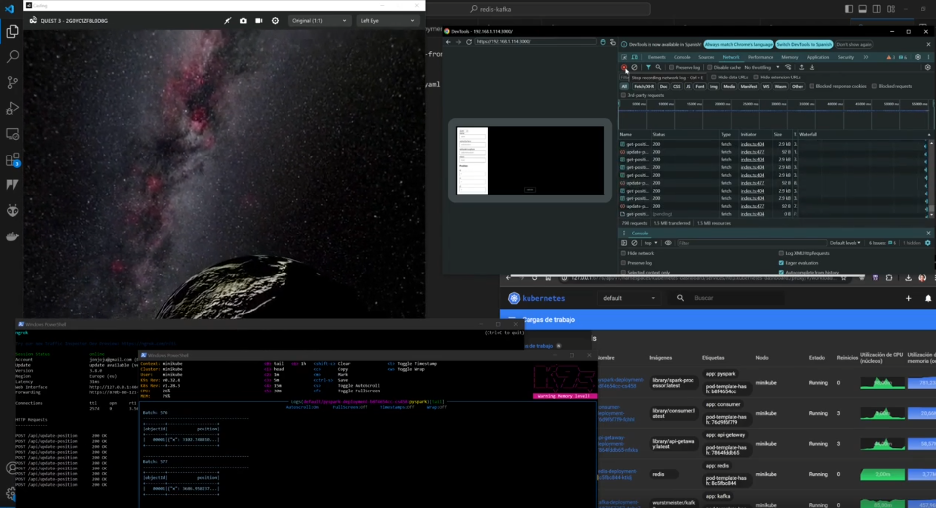 Merging Virtual Reality with Big Data and Cloud Computing